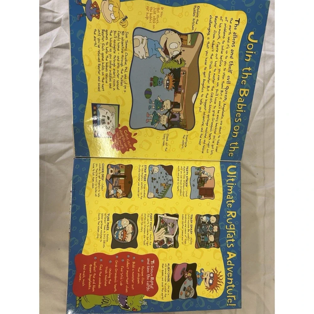 Vintage Rugrats On CD-ROM Adventure Game Windows 95/98